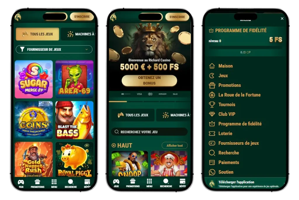 Richard Casino app