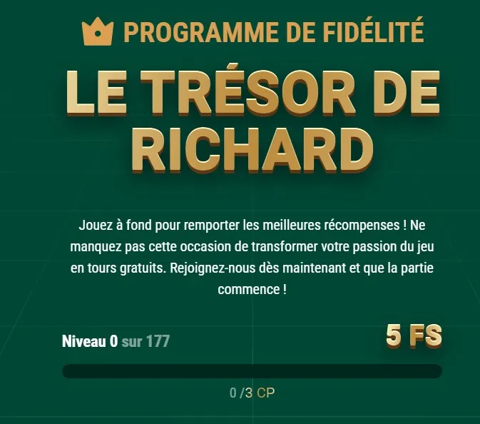 Richard Casino Programme Richard’s